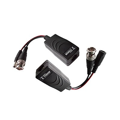 Kit de transceptores activos TURBO HD. Convierte 36/24 Vcc a 12 Vcc regulados, a través de cable UTP Cat5e / 6. Transmision de 200 m (Revisar tabla de resoluciones ) Kit de transceptores activos TURBO HD. Convierte 36/24 Vcc a 12 Vcc regulados, a través de cable UTP Cat5e / 6. Transmision de 200 m (Revisar tabla de resoluciones )